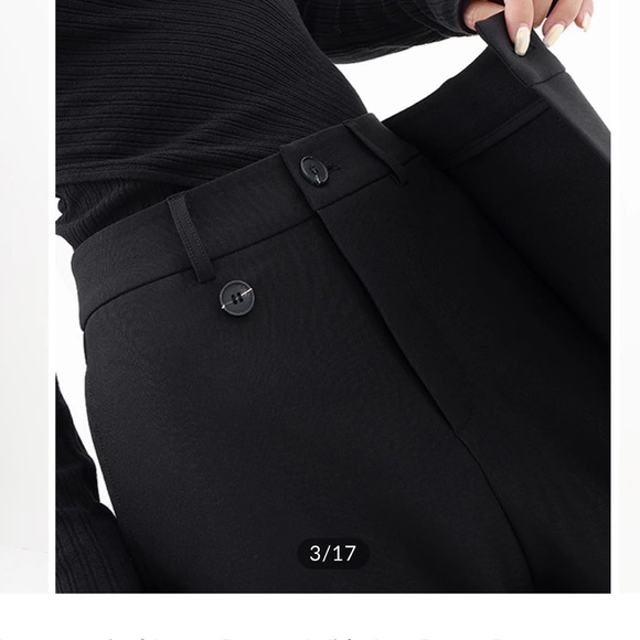 NWT Asymmetrical Wide Leg Pants - Picture 4 of 9